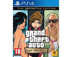 GTA Trilogy Definitive Edition PS4 - Complete Collectie van Iconische Spellen