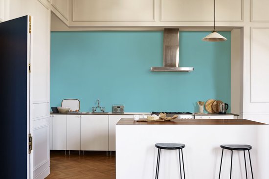 Levis EasyClean - Peinture de mélange contre les rayures noires - Mat - Shady Blue B40 - 5L