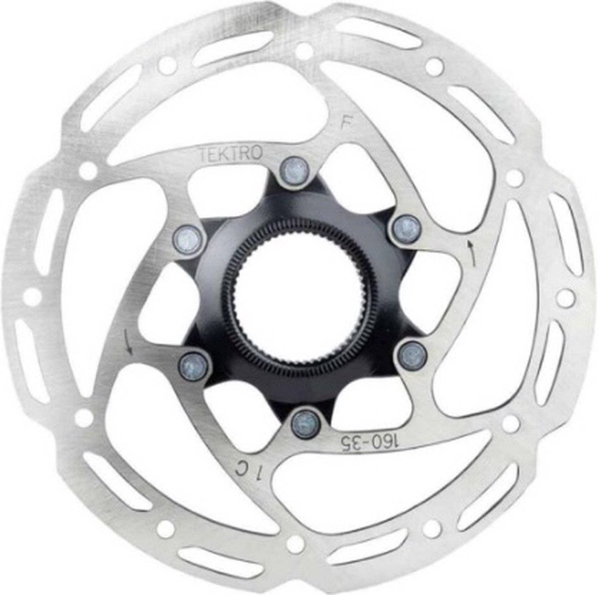Fiets Remschijf Tektro TR160-35 - 160 mm - Center Lock