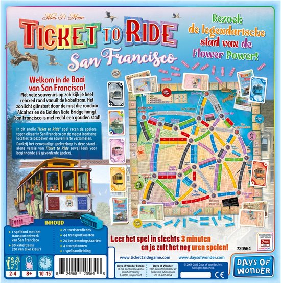 Ticket To Ride - San Francisco - NL