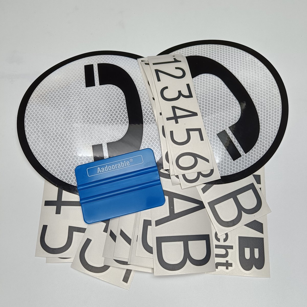 Stickerset voor praatpaal basis