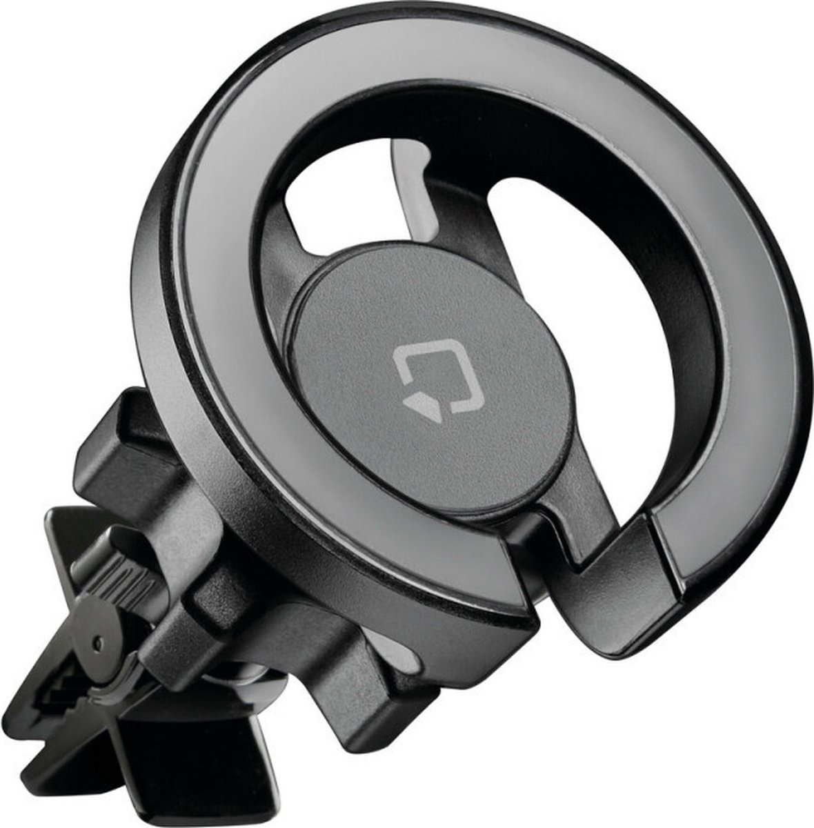 Optiline Magnetische Telefoonhouder met Luchtroostermontage – MagSafe Compatibel – Zwart