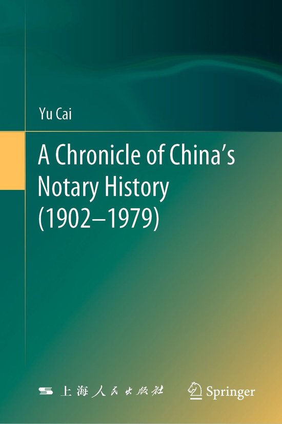 History (R0) - A Chronicle of China’s Notary History (1902 ... - cover
