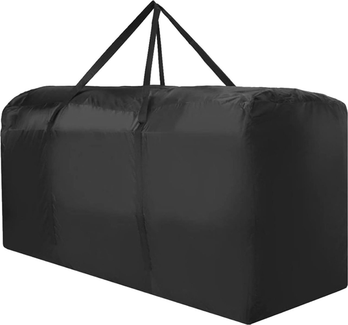 Grote zwarte opbergtas voor kunstmatige kerstboom - 581 x 299 x 201 cm.
