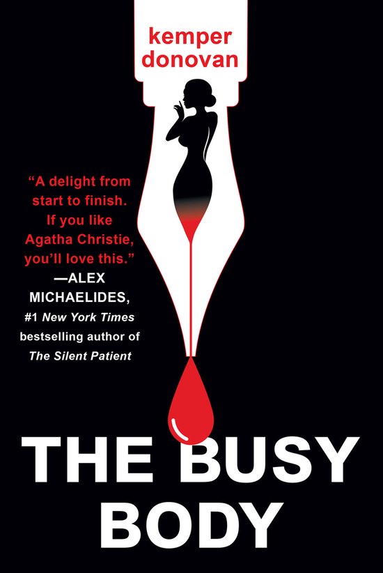 A Ghostwriter Mystery-The Busy Body - cover