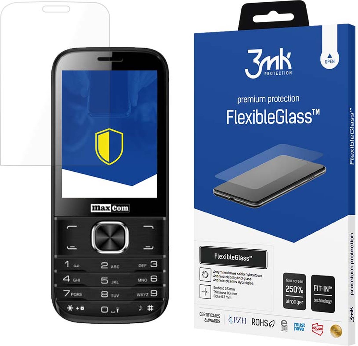 MaxCom MM237 - 3mk FlexibleGlass