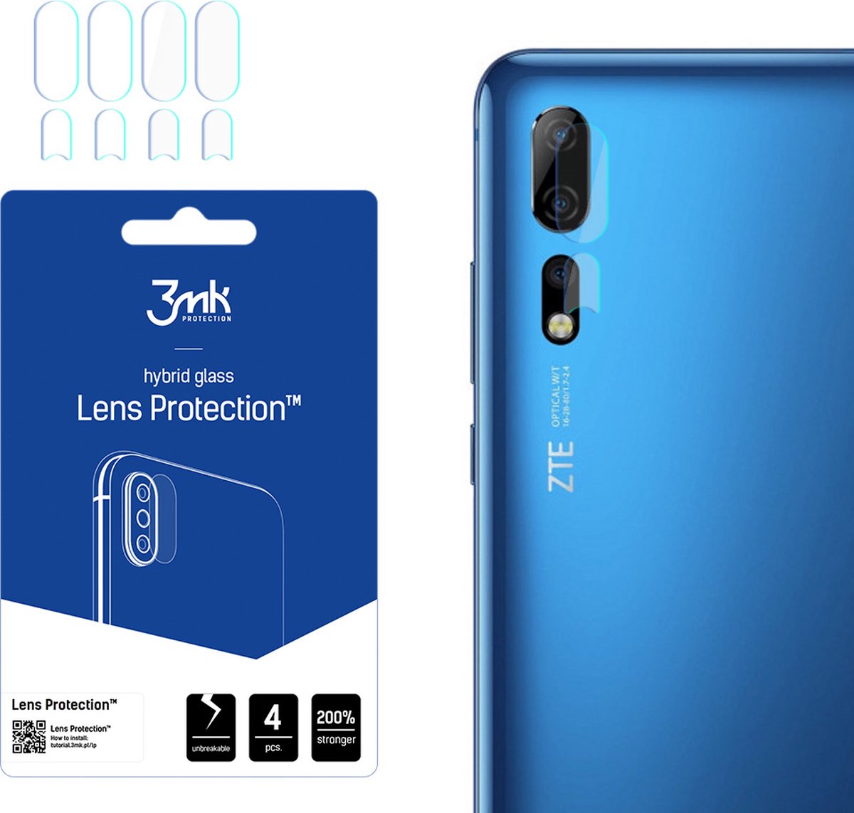 ZTE Axon 10 Pro 4G - 3mk Lens Protection