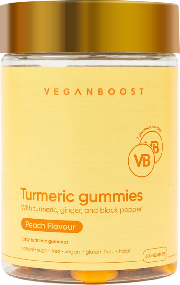 Goedkoopste Veganboost Kurkuma 60 gummies