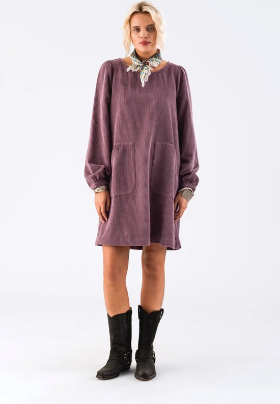 Jurk ribfluweel sale