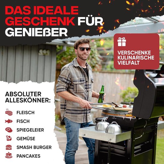 SMASHERS® Smash Burgerset - Burger Smasher Set met hamburgerpers SMASHERS® Smash Burgerset - Burger Smasher Set met hamburgerpers