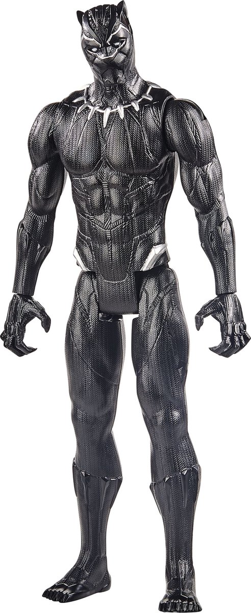 Hasbro Marvel actiefiguur Black Panther - Avengers Titan Hero 30 cm. — afbeelding 9