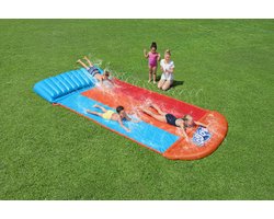 Bestway buikschuifbaan triple tsunami H2OGO - 472cm