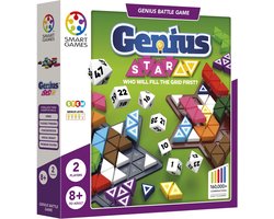 SmartGames Genius Star - Snel & Strategisch Denkspel - Meer dan 160.000 Puzzelcombinaties - Solospel & 2 Spelers - Vanaf 8 Jaar