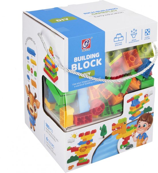 Lot De 220 Blocs De Construction PLMMOUT – Flocons De Neige, 8 Couleurs, Sac De Rangement Inclus