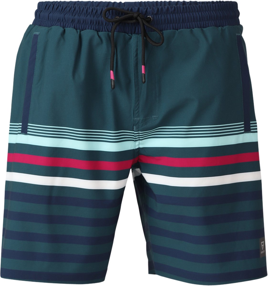 Brunotti Perths Heren Zwem Short Zwembroek – M Groen
