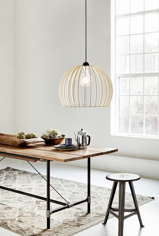 Nordlux Chino 40 - Lampe à suspension - Brun nature - E27