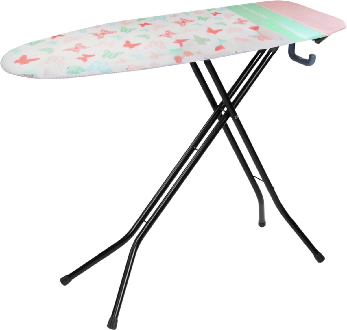 Vitapur Strijkplank met Strijkplankhoes - Strijkplanken - Strijkplankovertrek - Vlinder