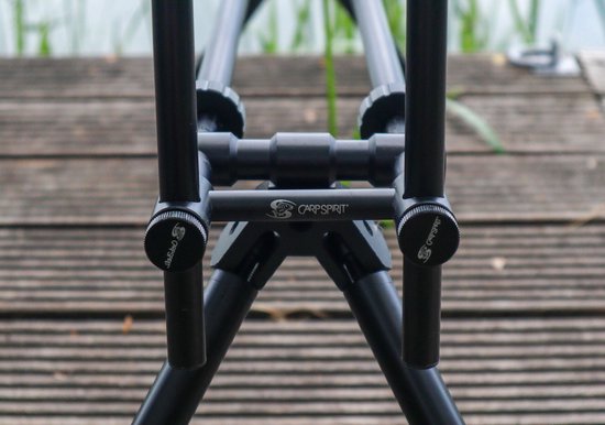 Foto: Carp spirit blax rod pod complete 2 3 rod zwart 2 3 rod aanbieding