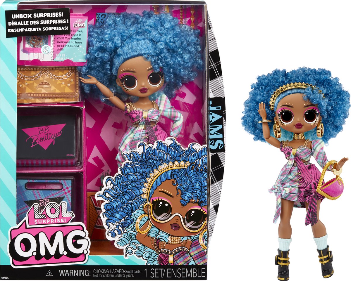 L.O.L. Surprise! OMG Core - 25 cm - Jams - Met accessories - Modepop — afbeelding 12