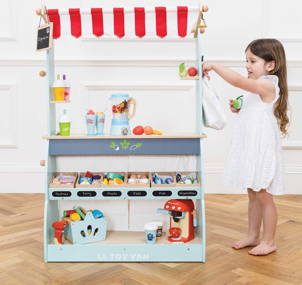 Le Toy Van - Eetkaffee en winkeltje Honeybake - Houten kinderkeuken — afbeelding 22