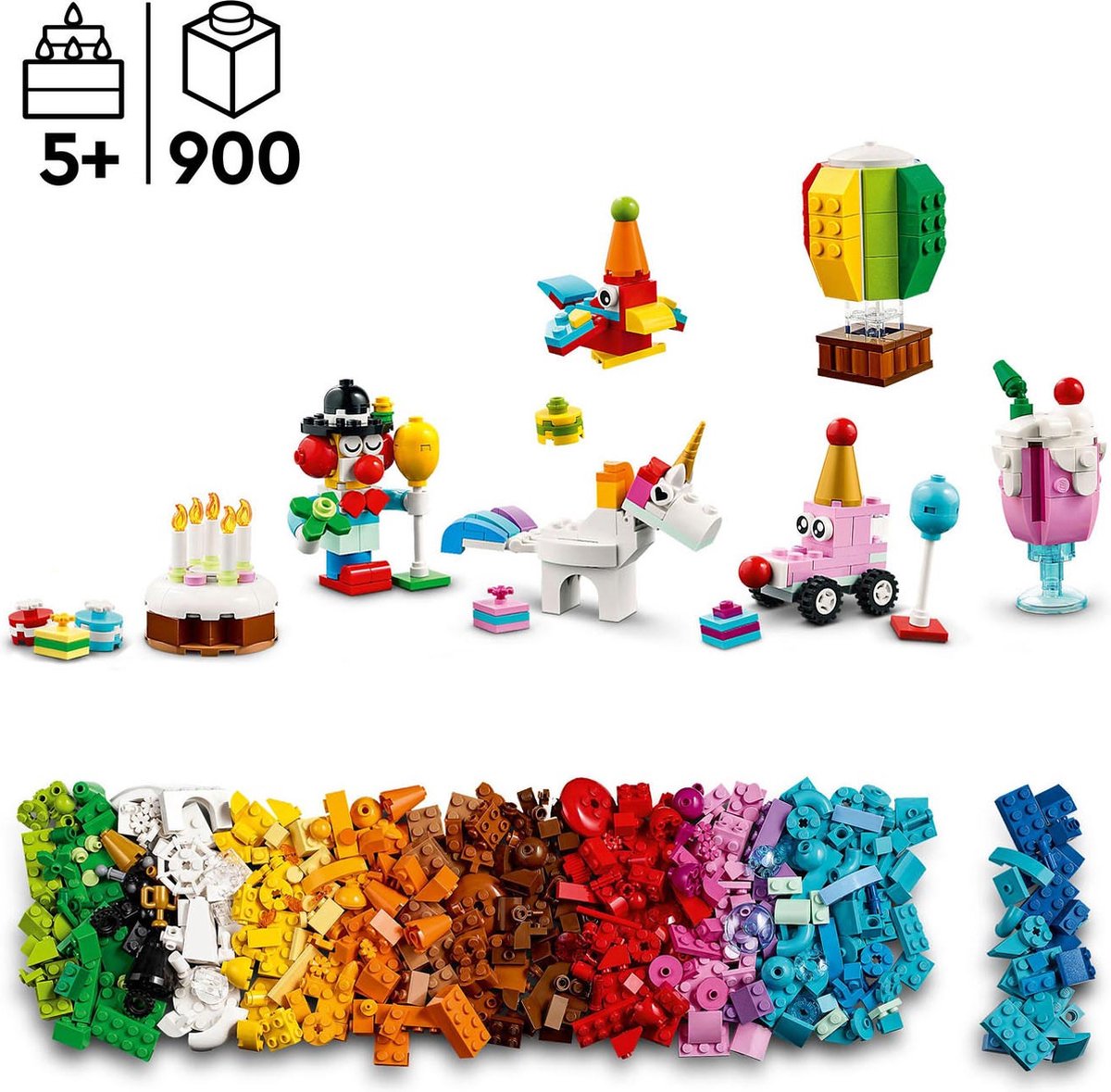 LEGO Classic Creatieve Feestset Bouwpakket - 11029 – foto 8