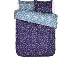 Essenza Blooming Ballet Dekbedovertrek marine blue - Lits-Jumeaux - 240x200/220 cm
