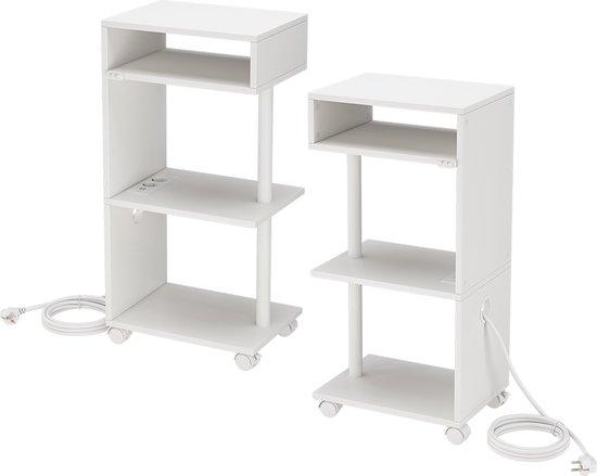 Vicco Küchenzeile Weiß Landhaus/Goldkraft Eiche 240 cm , AP Eiche, R-Line Weiß L