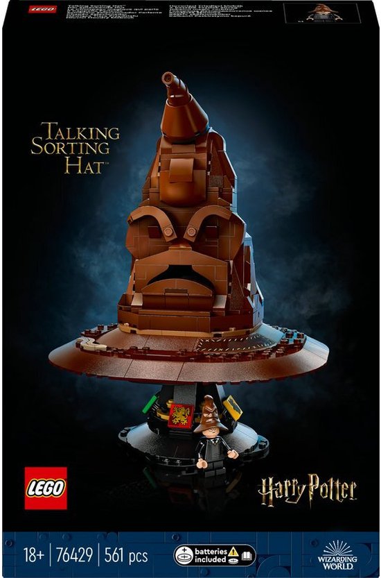 Foto: Lego harry potter pratende sorteerhoed 76429