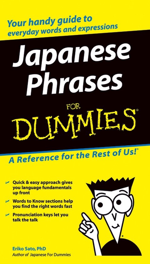 Japanese Phrasebook For Dummies - cover