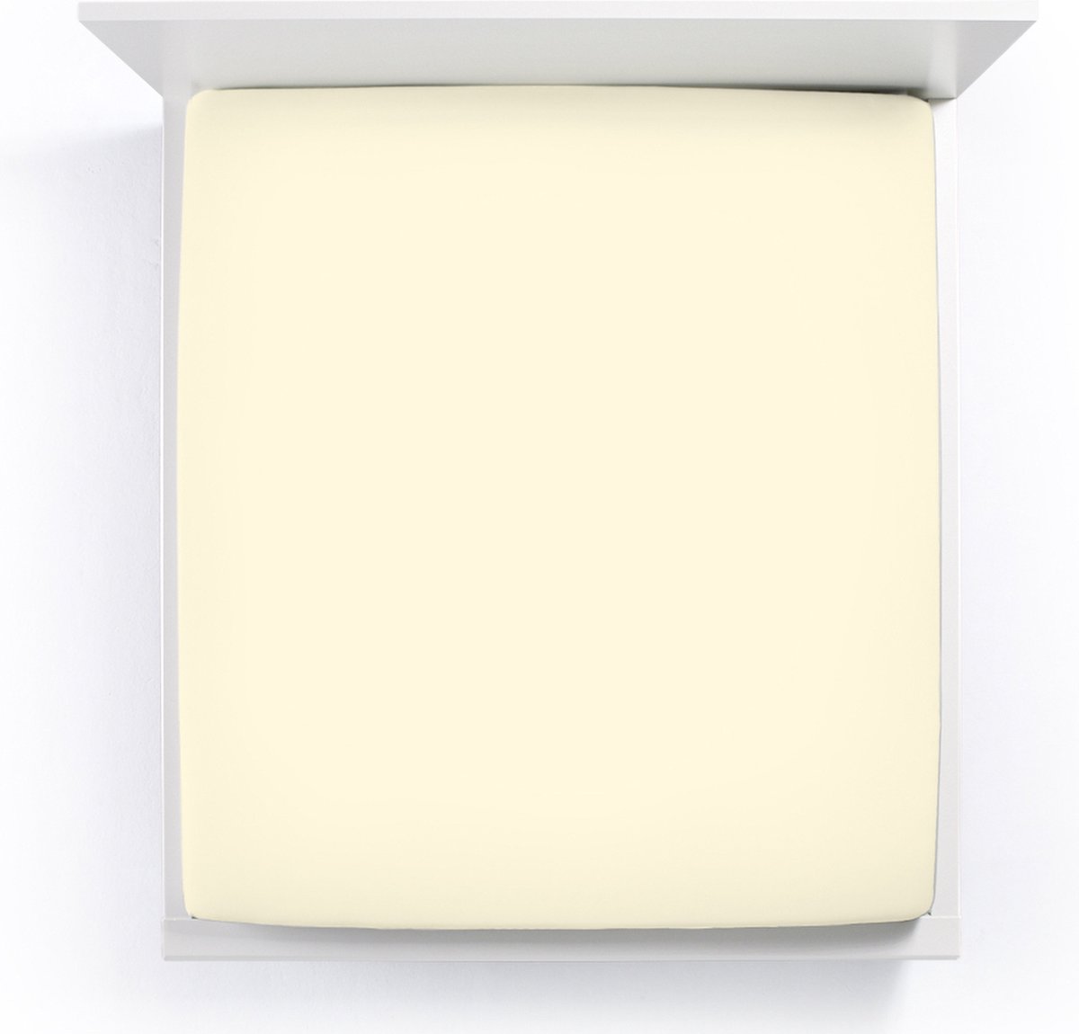 Bella Donna Jersey La Piccola Topperhoeslaken 100x210-220 cm natuur-0111