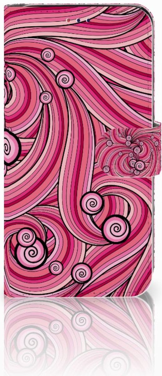 Samsung Galaxy A10 Hoesje Swirl Pink
