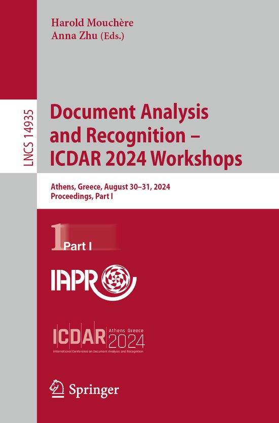 Lecture Notes in Computer Science14935- Document Analysis an ... - cover