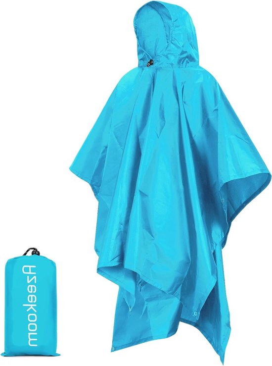 Regenpak Heren Waterdicht Mannen/dames regenjas en broekpakken, waterdichte outdoor vacht reflecterende regenkleding met capuchon, hoge zichtbaarheid, met transparante rand om te wandelen
