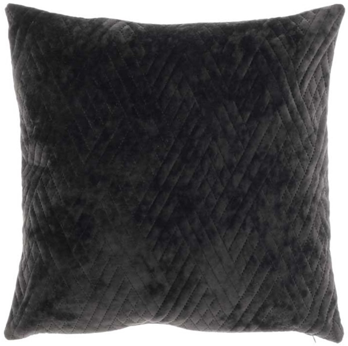 Unique Living D- Unique Living - Kussen Cem 45x45cm Black Zwart