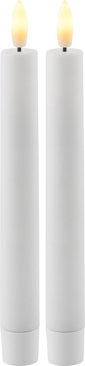 Sirius Sille midi LED kaarsen - 2 st - wit