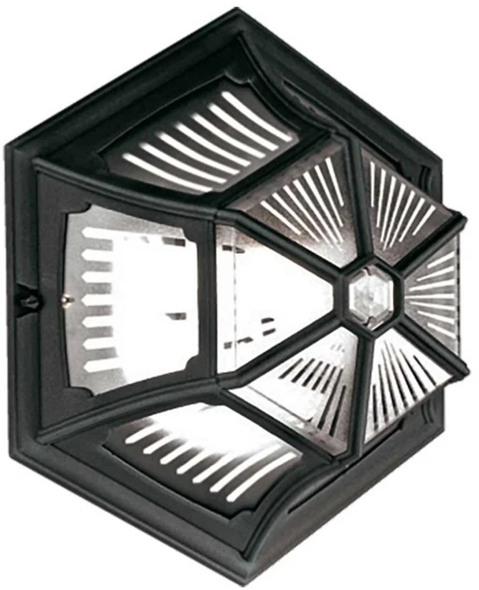 Elstead Lighting LED Plafond Buitenlamp Parish | 1X E27 Max 60W | IP44 | Dimbaar | Black