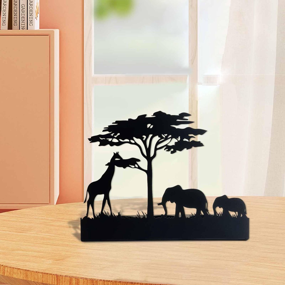 Ibenzoa® Intrigerende Dieren Silhouet Metalen Kaarsenhouder voor Unieke Sfeer en Stijlvolle Decoratie