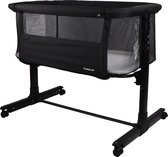 MamaLoes Noé Zwart Co-Sleeper Wieg aan Bed ML040710