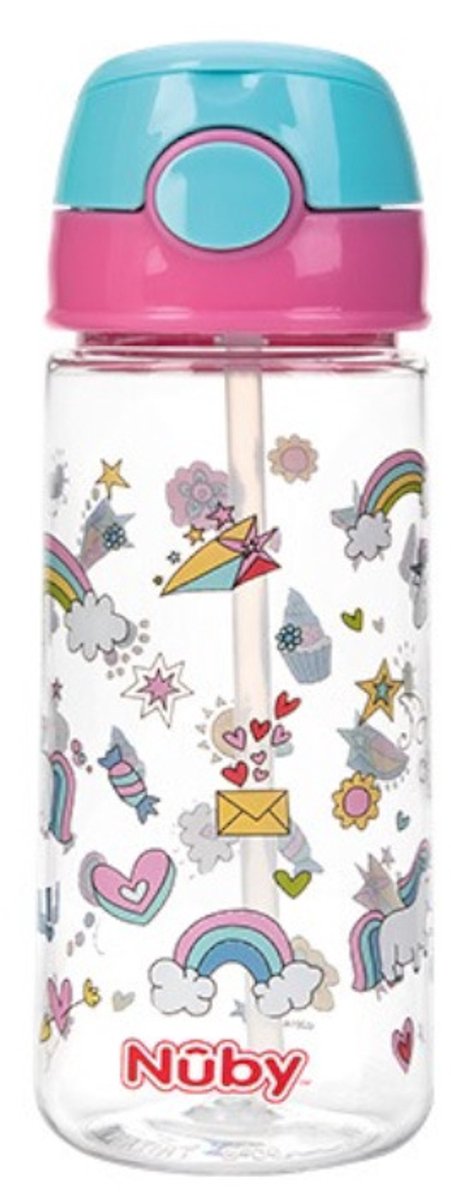 Nuby Rietjesbeker Roze 530 ml van Nûby — afbeelding 5
