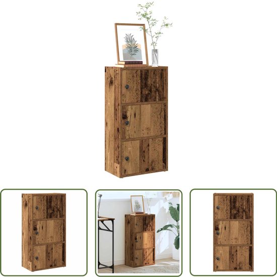 Kamerscherm/boekenkast 100x24x140 Cm Bewerkt Hout Hoogglans Wit