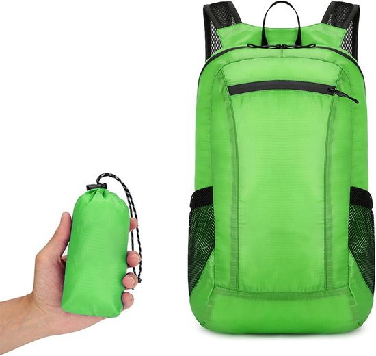 Waterdichte opvouwbare rugzak 22 liter