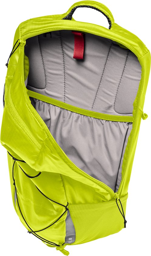 Sac à Dos VAUDE Uphill 8 Light Vert Fluo Avec Housse De Pluie Intégrée