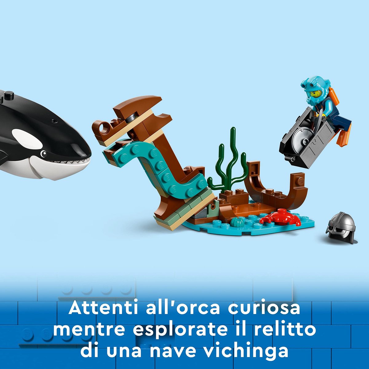 LEGO City Poolonderzoeksschip Groot Drijvend Boot Speelgoed Set voor Kinderen 7+ - 60368 — afbeelding 13