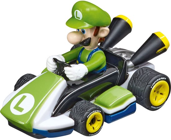 Carrera FIRST Speelgoedvoertuig - FIRST - Mario Kart(TM) - Luigi auto van Carrera — afbeelding 3