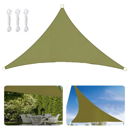 Zonnescherm Zeilschaduw Luifel 2 x 3 m Met gratis touw Zonnescherm Zeilen voor Outdoor Garden Patio Party Backyard Yard Camping met gratis touw, Donkergrijs