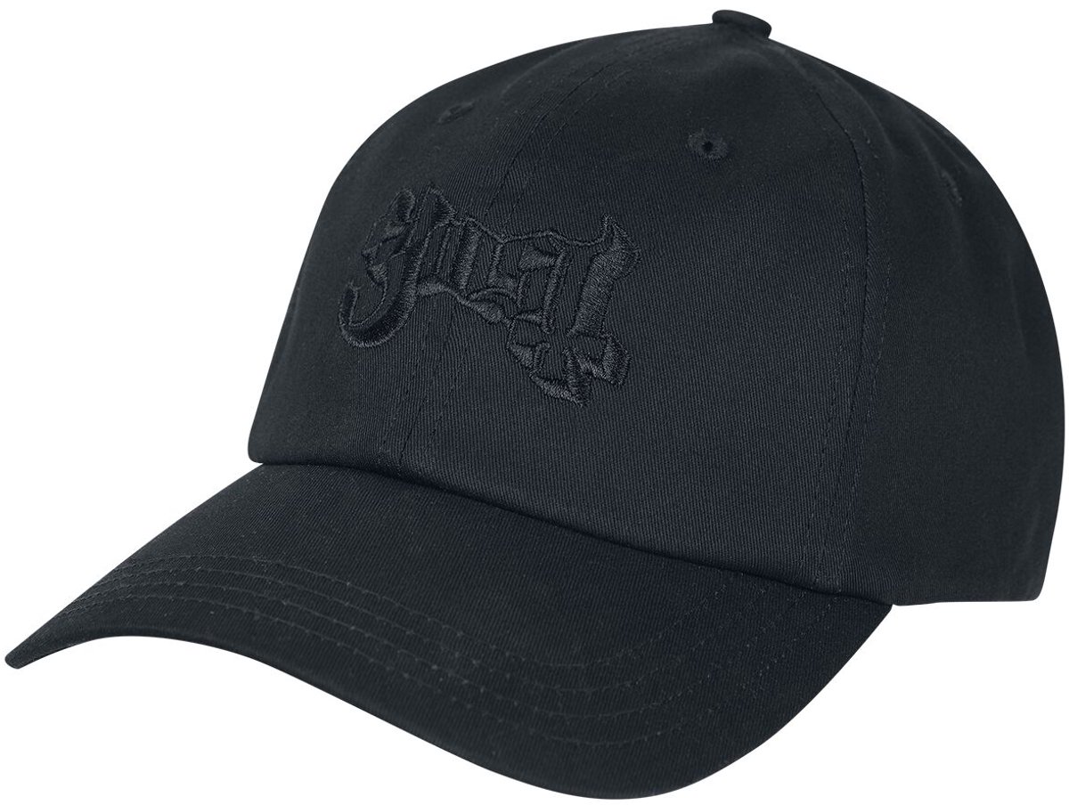 Ghost Logo Heren Cap - zwart - Standard