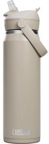 CamelBak Thrive Flip Straw - Bouteille isotherme sous vide - 750 ml - Beige (Pierre)