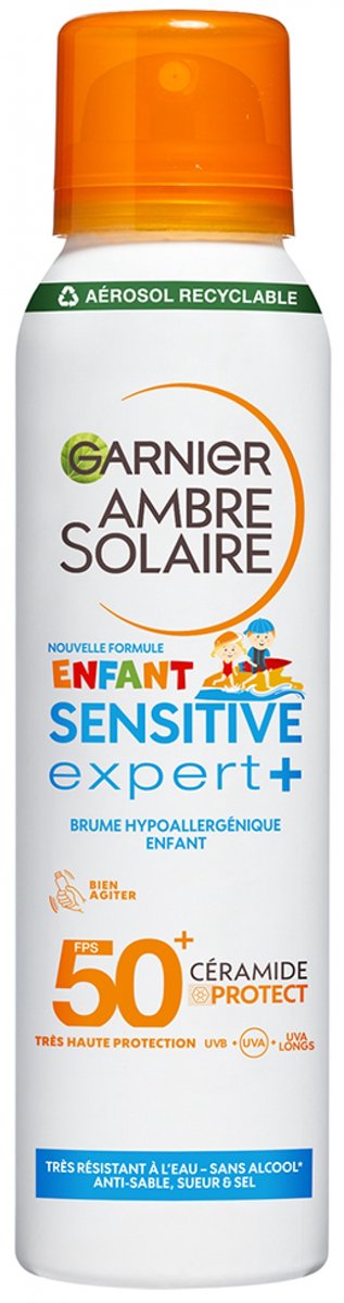 Garnier - Hypoallergene Kinder Mist SPF50+ Ambre Solaire Sensitive Expert +