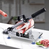 Bol.com Bevroren Vleessnijder - Handmatige Bevroren Vlees Snijmachine Rundvlees Schaap Roll Snijmachine voor Thuis Keuken aanbieding