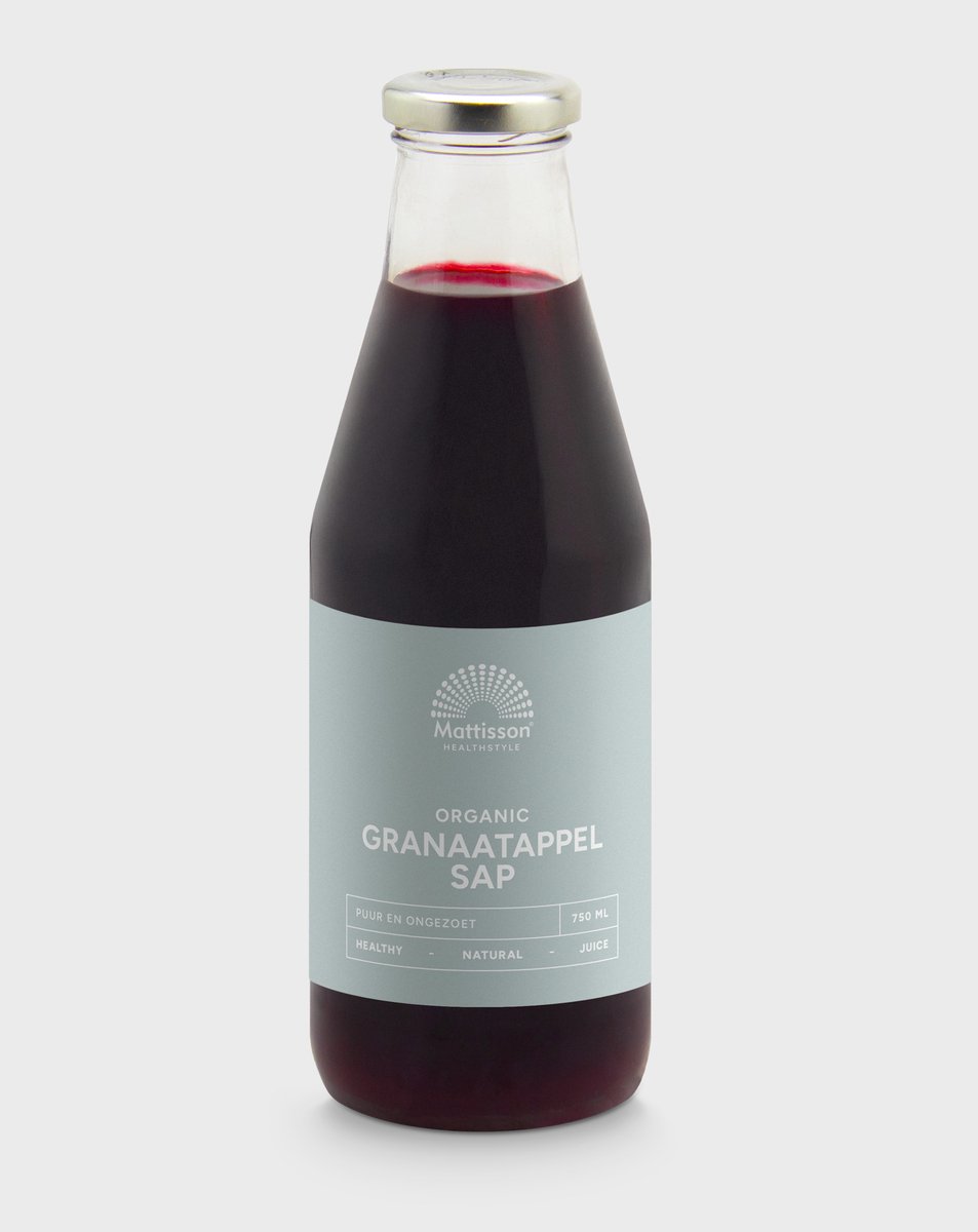 Goedkoopste Mattisson - Biologische Granaatappel Sap - 750 ml
